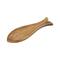 Hello Honey® 15.5" Natural Carved Wood Fish Shaped Plate